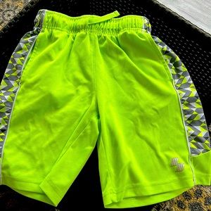 Children’s place Athletic Neon drawstring shorts